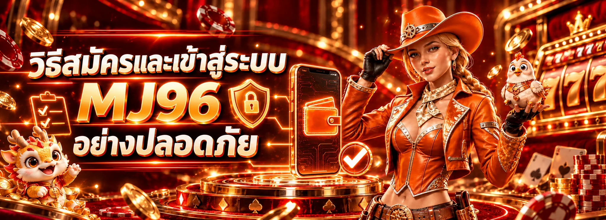 MJ96 วิธีสมัครและเข้าสู่ระบบอย่างปลอดภัย